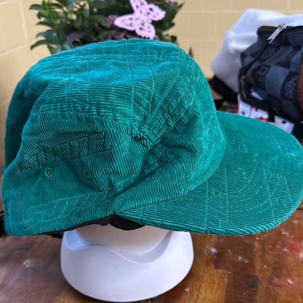 Supreme Green Geometric Pattern Hat